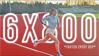 This Workout Shocked Me || 6x800