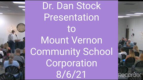 Dr. Dan Stock 8/6/2021 Better Audio