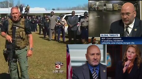Crime Fighter, Rep Clay Higgins: 🔥 “THEY'RE GOING DOWN! These People On Their High Perch!”