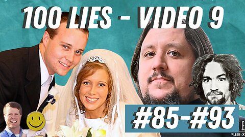 CHARLES MANSON & BILL GOTHARD? SHINY HAPPY PEOPLE 100 LIES - DUGGAR SECRETS - VIDEO 9