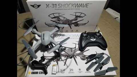 X31 Shockwave Drone Review and Give Away - Read the Details to WIN :) Good Luck Everyone!