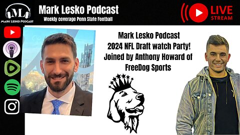 NFL Draft 2024 Watch Party! || Mark Lesko Podcast