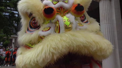 Chinese Lion Dance In Birmingham