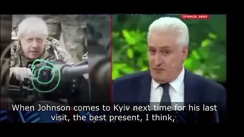 🇺🇦GraphicWar18+🔥"Boris Johnson Threatened" Russian State TV w/Missile If He Visits - (SubtitlesCC)