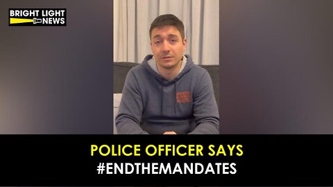 Waterloo Police Officer Says #EndTheMandates