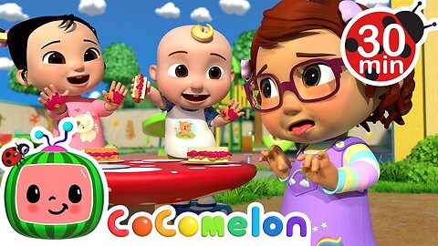 Wash Your Hands Song + MORE CoComelon Nursery Rhymes and Healthy Habits