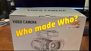 Amazon KUCIYA 4K Video Camera Review