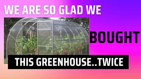 The homestead is getting a new greenhouse: Thanks Planta Greenhouses