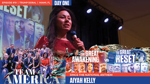 ReAwaken America Tour | Aiya Kelly Sings the National Anthem