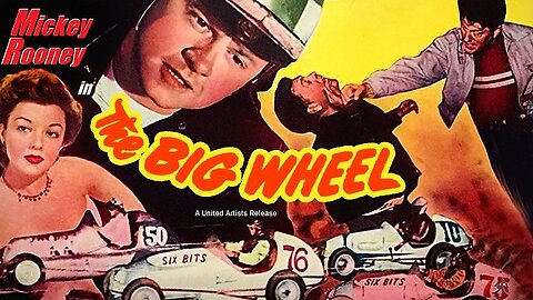THE BIG WHEEL (1949) Classic Film Starring Mickey Rooney - Public Domain