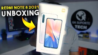 Redmi Note 8 2021 - A XIAOMI VACILOU OU REALMENTE MELHOROU? Unboxing e Impressões