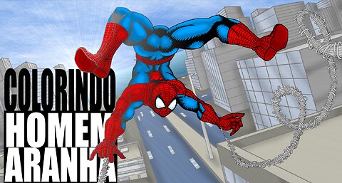 coloring spider man