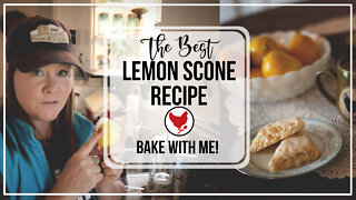 The Best Lemon Scones | A Good Life Farm