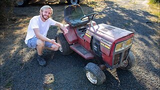 Reviving a 1980s Vintage Murray GT Garden Tractor | Almost Work Ready! |