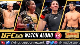 UFC 289: Nunes vs. Aldana | Watch Along | REPLAY🟥