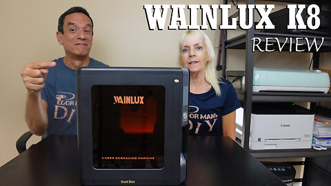 Wainlux K8 Laser Engraving Machine Review