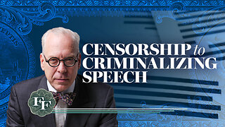 From Censorship to Criminalizing Speech | Freedom First