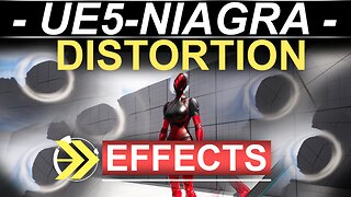 Unreal5 Niagra VFX: Distortion Waves EFFECT