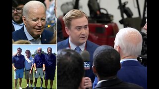 Biden Snaps at Peter Doocy