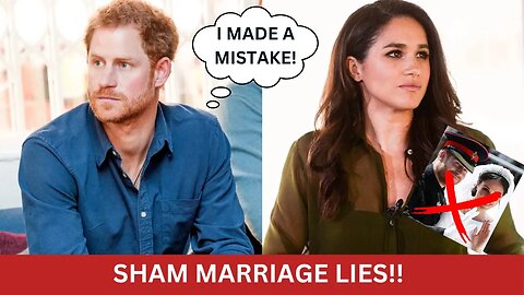 Prince Harry & Meghan Markle Splitting Up? A Deep Dive Into Their Sham Marriage of Lies & Deception!
