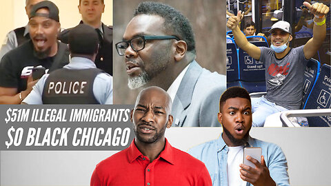 Brandon Johnson: $51M For Illegal Immigrants Secured, Black Chicago $0