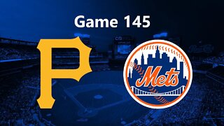 Bat Goes In Stands: Pirates vs Mets Game 145