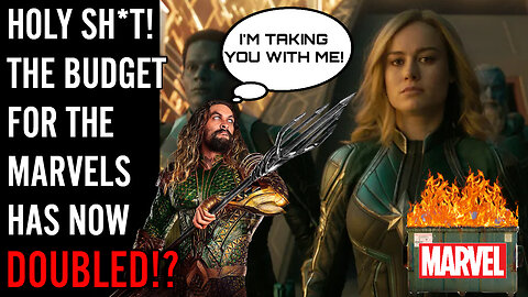 Aquaman 2 and The Marvels look to BOMB at the box office! Marvels director blames RACISM and SEXISM!