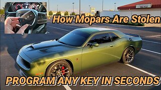 HOW EASY IT IS TO STEAL ANY MOPAR, HELLCAT, RAM, JEEP, IN SECONDS. EVEN AFTER UPDATE!