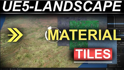 Unreal 5 - Landscape Material Tiling (60 SECONDS!!)