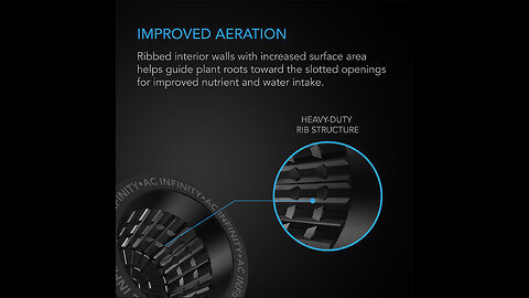 xGarden - Heavy Duty Net Pots - Wide Lip & Slotted Sides - for Hydroponics & Aquaponics - UV Re...