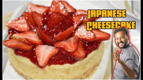 Spongy Japanese Cheesecake (മലയാളം) Bake at Home