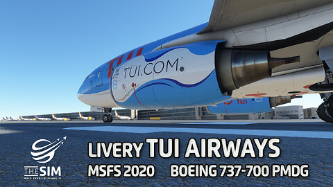 Livery GRÁTIS para download TUI AIRWAYS - Boeing 737-700 PMDG