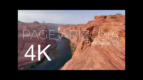 Page Arizona Glen Canyon Dam Overlook Walking Tour (4K)