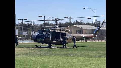 Bell Huey Helicopter-Stanislaus County Sheriffs