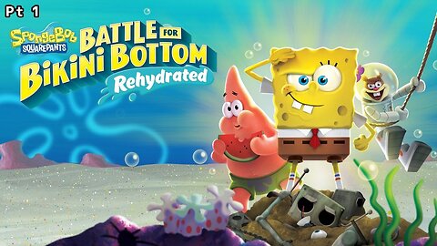 SpongeBob BFBBR Playthrough Pt 1: Jellyfish Fields