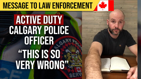 This is so Very Wrong : Message to Law Enforcement from Active Duty Officer