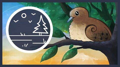 Relaxing Birdsong - Mourning Dove, Red-Shouldered Hawk, and More! 𓅩 ₓ˚. ୭ | MOSSFROG SOUNDSCAPE