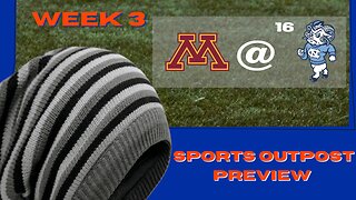 Can The Gophers Bring The Pressure on Maye? | Minnestota @ #16 North Carolina Week 3 Preview