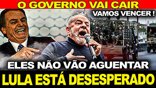 DECLARAÇÃO DE LULA EXPLODE NO BRASIL !! GOVERNO VAI CAIR... NÃO VÃO AGUENTAR !!!