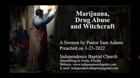 Marijuana & Drug Abuse = Witchcraft!