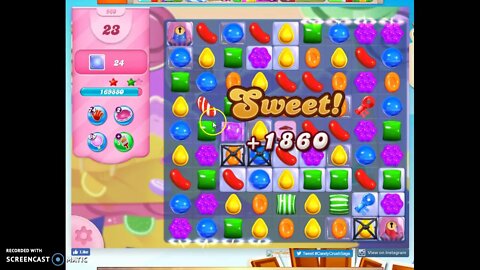 Candy Crush Level 960 Audio Talkthrough, 3 Stars 0 Boosters