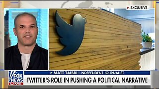 Matt Taibbi Warns Of Government Efforts To Cleanse Media Of Disinformation