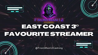 👀 East Coasts 3rd Favourite Streamer 🎉