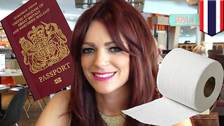 Dumb immigration mistake: Brit uses passport as TOILET PAPER, denied entry into Thailand - TomoNews