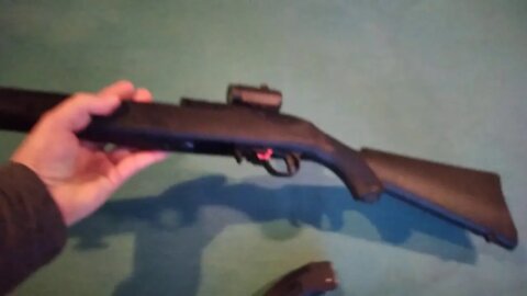 Ruger 10/22 and Franklin Armory binary trigger AKA my favorite 22 rifle