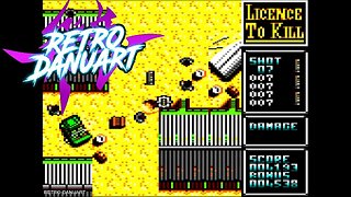 LICENCE TO KILL (Domark - Amstrad - 1989)