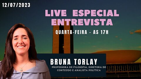 AO VIVO I CONVERSAR COM A BRUNA TORLAY