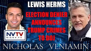 Lewis Herms Discusses Election Denier Announces Trump Crimes To DOJ