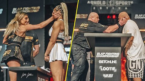 Unleashing the Fury: Witness the HARDEST Slaps from the Slap Fighting Championship"