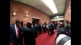 SOUTH AFRICA - KwaZulu-Natal - Jacob Zuma trial (Videos) (y9q)